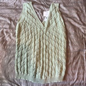 Medium Sage green tank top